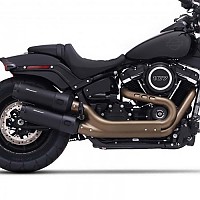 [해외]RINEHART 4.5´´ Harley Davidson FXFB 1750 ABS 소프트ail Fat Bob 107 Ref:500-1220 슬립온 머플러 9140124524 Black