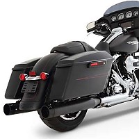 [해외]RINEHART 4´´ Harley Davidson FLHR 1340 로드 King Ref:500-0103 슬립온 머플러 9140124531 Black