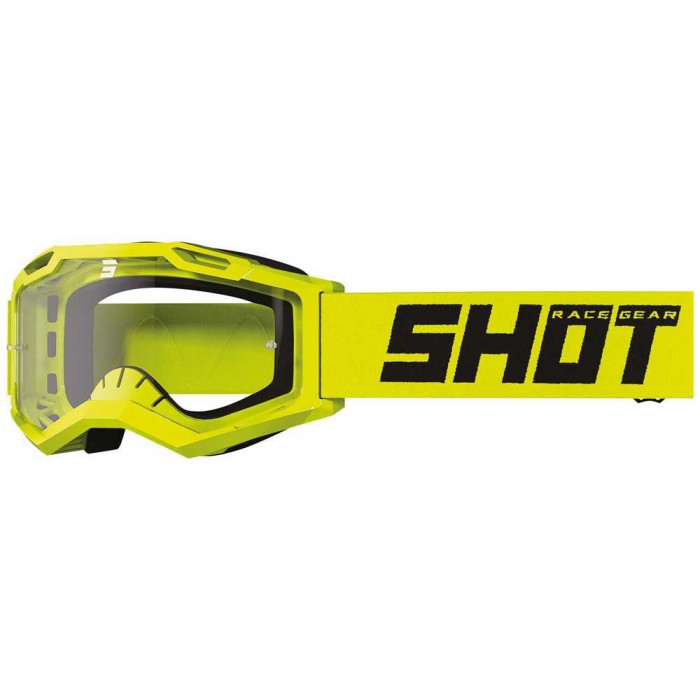 [해외]SHOT Rocket 2.0 Solid 주니어 오프로드 고글 9140278615 Glossy Fluo Yellow