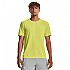 [해외]언더아머 Stride Seamless 반팔 티셔츠 6140047024 Lime Yellow 743 / Reflective 960