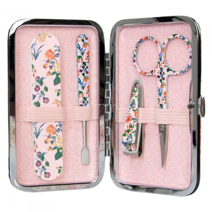 [해외]THE VINTAGE COSMETIC COMPANY Floral Manicure Case 140281277 Multicolor