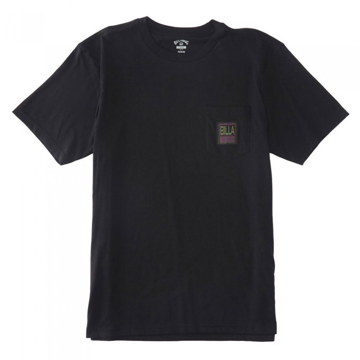 [해외]빌라봉 포켓 Labels 반팔 티셔츠 140041250 Black
