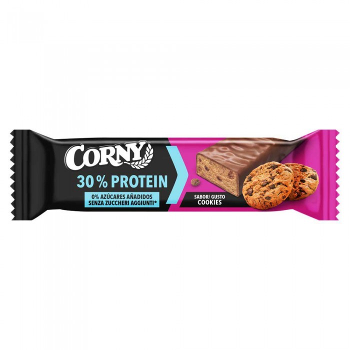 [해외]CORNY 초콜릿 바와 쿠키 프로tein 30% 프로tein 그리고 설탕을 첨가하지 않았습니다 50g 14140218949 Multicolor