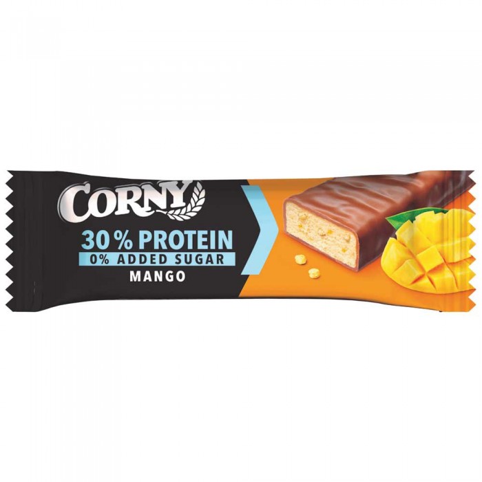 [해외]CORNY 초콜릿 바와 맛있는 망고 프로tein 30% 프로tein 그리고 설탕을 첨가하지 않았습니다 50g 14140218950 Multicolor