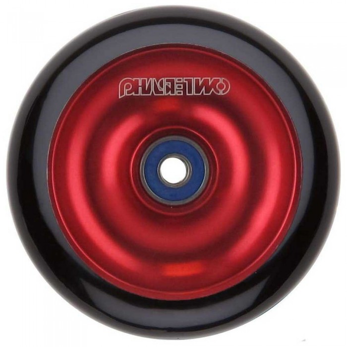 [해외]PHASETWO 스케이트 바퀴 Solid 110 mm 14139828123 Black / Red
