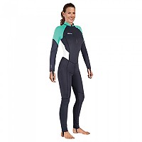 [해외]마레스 Rash Guard Trilastic She Dives 정장을 입은 여성 14136458997 Black / Green / White