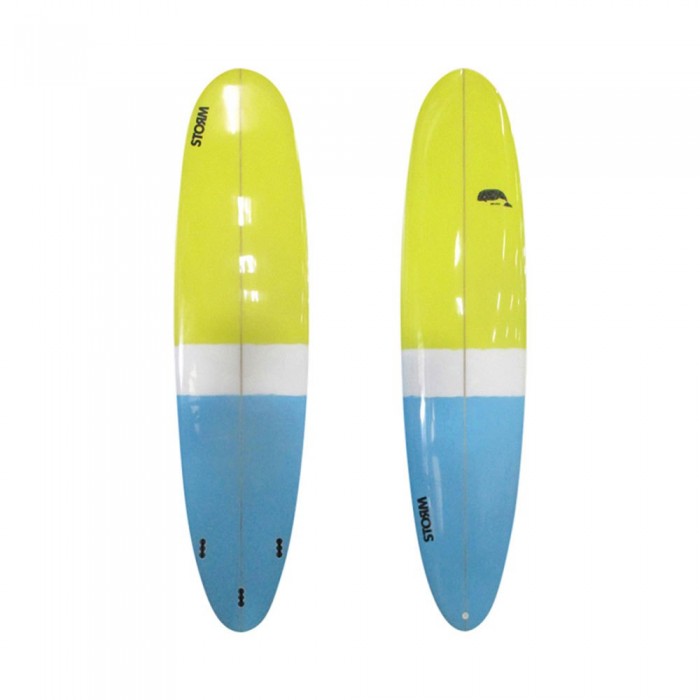 [해외]STORM BLADE 서핑보드 Beluga 미니 Malibu LB24 7´8´´ 14138783459 Yellow / Light Blue / White