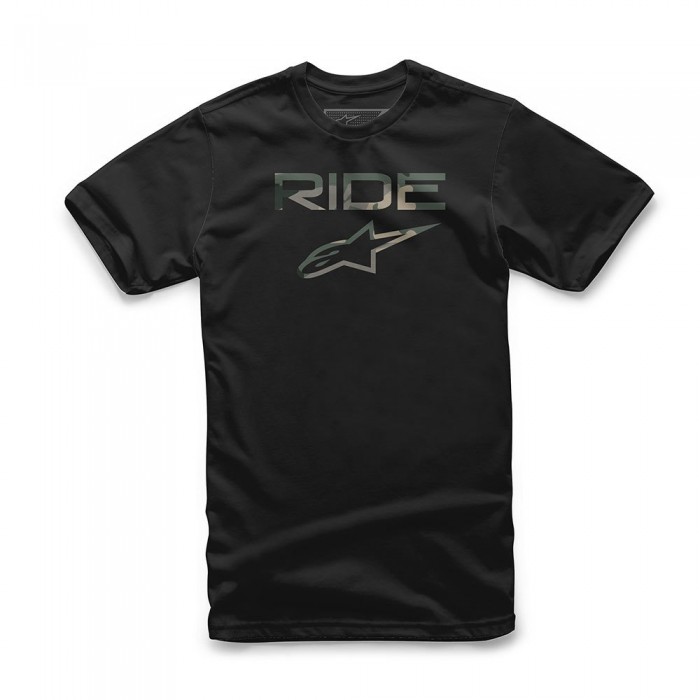 [해외]알파인스타 Ride 2.0 Camo 반팔 티셔츠 14137071684 Black