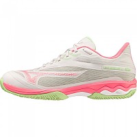 [해외]미즈노 Wave Exceed Light 2 모든 하이힐 12140081715 Nimbus Cloud / High-Vis Pink / Patina Green