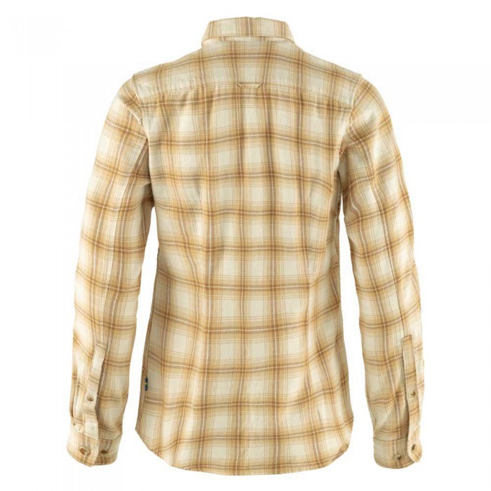 [해외]피엘라벤 ?vik Flannel 긴팔 셔츠 4140217763 Chalk White / Dune Beige