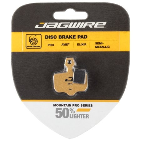 [해외]JAGWIRE 브레이크 패드 프로 세미 메탈릭 Disc Brake Pad Hayes El Camino 1138504911 Black