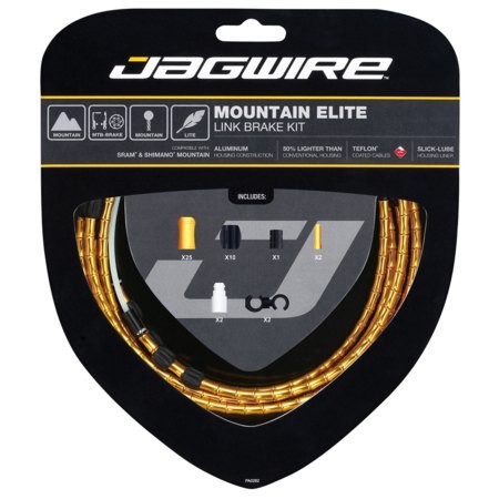 [해외]JAGWIRE 브레이크 키트 키트-골드 Mountain Elite Link Brake 1138505016 Gold