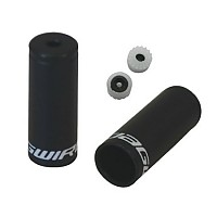 [해외]JAGWIRE 팁 밀봉-Workshop End Caps 4.5 mm 옮기다 편조-검정-합금 50개 1138505647 Black