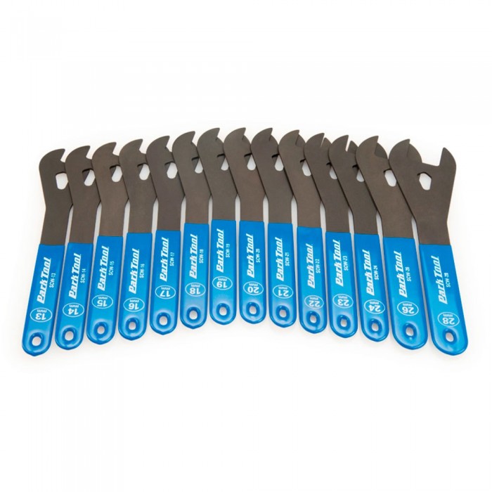 [해외]PARK TOOL 도구 SCW-SET.3 Shop Cone Wrench Set 1137771221 Blue