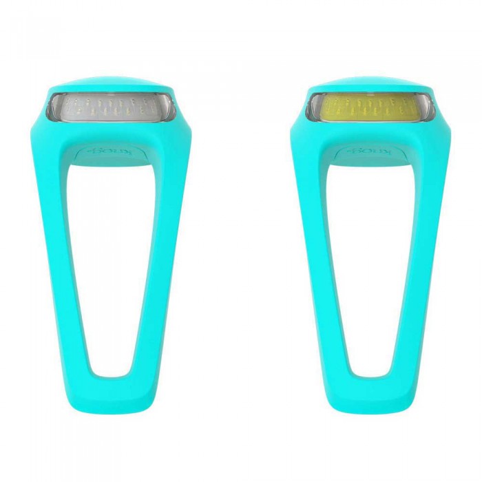 [해외]KNOG Frog USB Twinpack 조명 세트 1140268260 Aquamarine