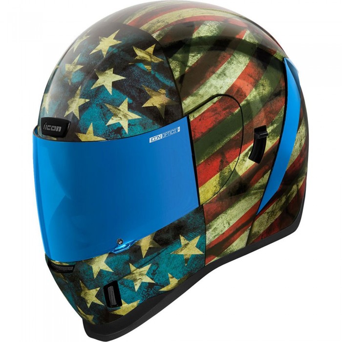 [해외]ICON 에어form™ Old Glory 풀페이스 헬멧 9140293060 Blue / White / Red