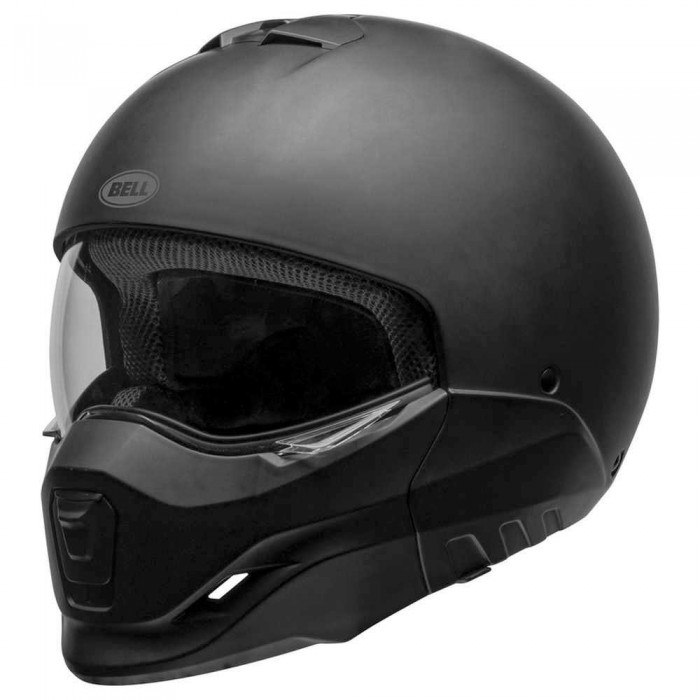 [해외]BELL MOTO Broozer 컨버터블 헬멧 9140293622 Matt Black