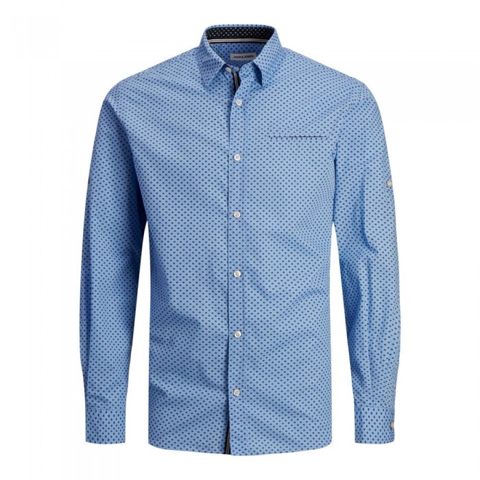 [해외]잭앤존스 긴 소매 셔츠 Remy Detail 140297458 Cashmere Blue