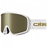 [해외]CEBE Striker Evo 스키 고글 5138437270 Matt White / Gold