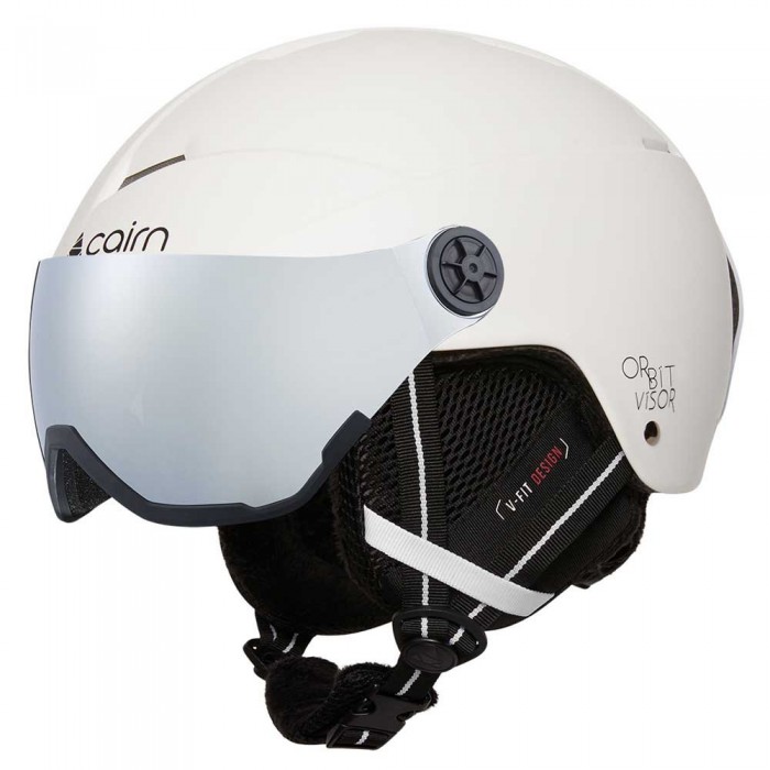 [해외]CAIRN 헬멧 Orbit Visor 5139017320 White Matt
