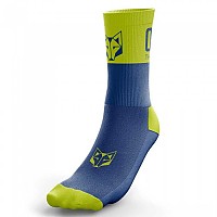 [해외]OTSO 양말 Multisport 미드 5137938006 Electric Blue / Fluo Yellow