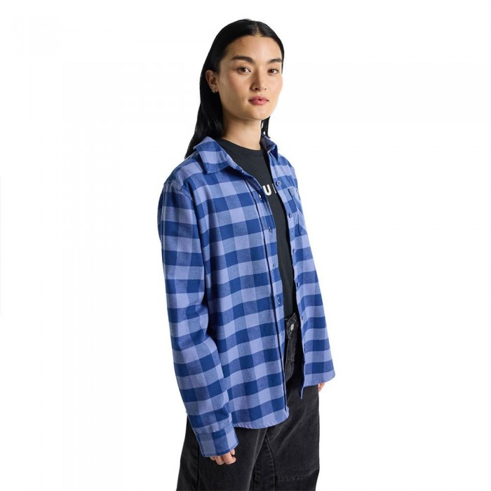 [해외]버튼 긴 소매 셔츠 Favorite Flannel 5140274121 Slate Blue Buff Pld