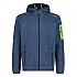 [해외]CMP 3H60847N 후드 티셔츠 5139193997 Blue / Limegreen