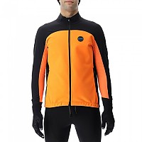 [해외]UYN 풀 지퍼 스웨트셔츠 Cross Country 스키ing 코어shell 5139715120 Orange Fluo / Black / Turquoise