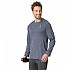 [해외]오들로 Crew Essential Seamless 긴팔 티셔츠 6140084416 Folkstone Gray Melange