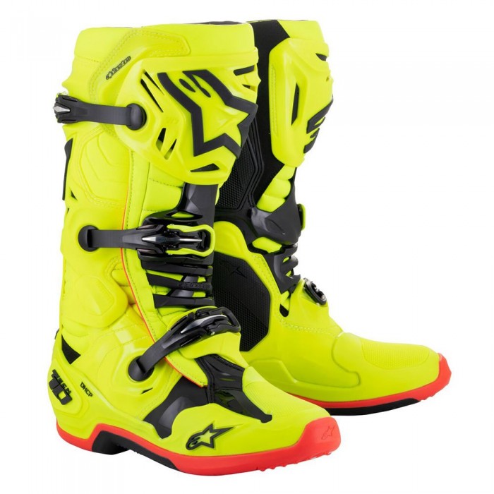 [해외]알파인스타 Tech 10 오프로드 부츠 9139609491 Fluo Yellow / Black / Fluo Red