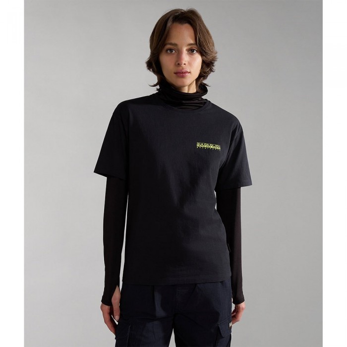 [해외]나파피리 S-Montalva 반팔 티셔츠 140072934 Black Ff0