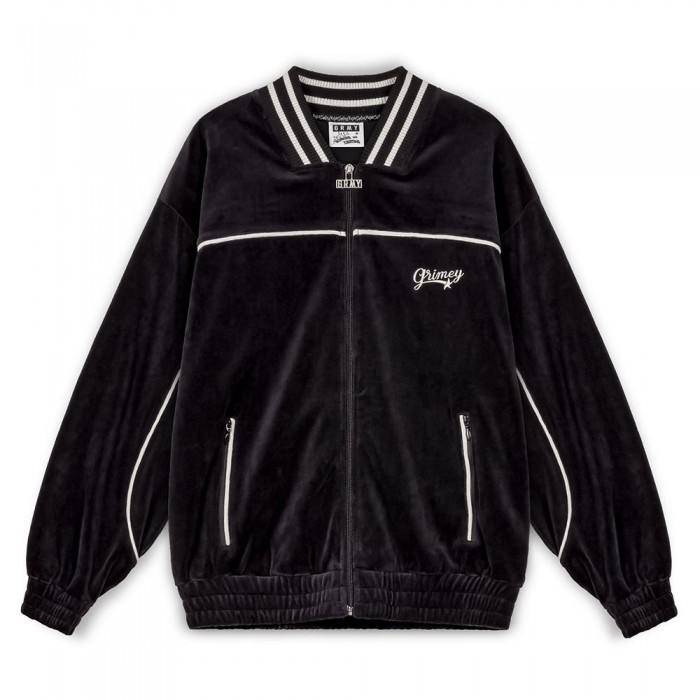 [해외]GRIMEY 운동복 재킷 Madrid Velvet 7140308071 Black