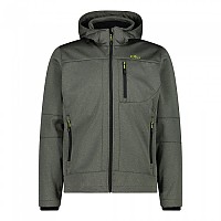 [해외]CMP Zip Hood 3A01787N-M 소프트쉘 자켓 4139196220 Kaki Melange