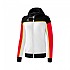 [해외]ERIMA Change 풀지퍼 스웨트셔츠 3140272793 White / Black / Red