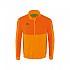 [해외]ERIMA 풀 지퍼 스웨트셔츠 Six Wings Presentation 3140273431 New Orange / Orange