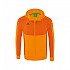 [해외]ERIMA 풀 지퍼 스웨트셔츠 Six Wings Training 3140273559 New Orange / Orange