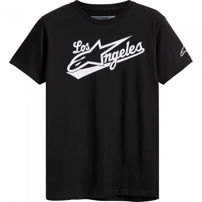 [해외]알파인스타 Los Angeles 반팔 티셔츠 9140308987 Black