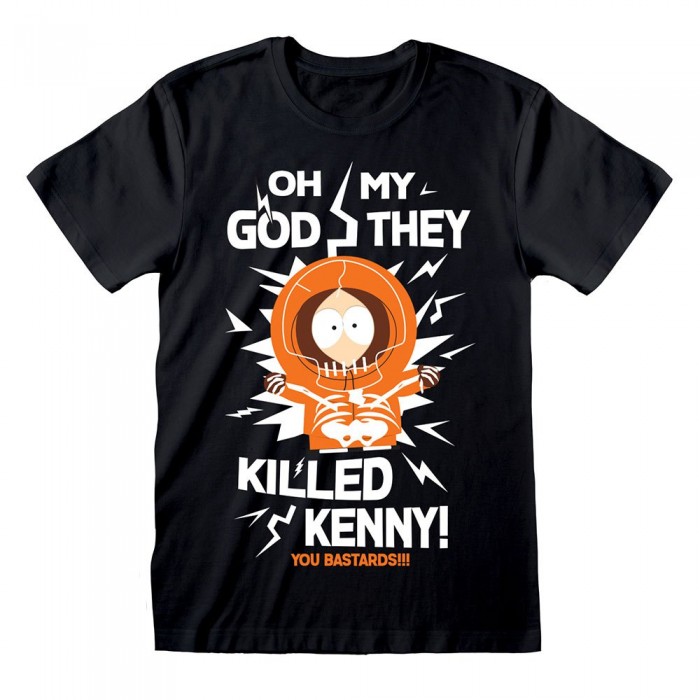[해외]HEROES Official South Park They Killed Kenny 반팔 티셔츠 140308340 Black