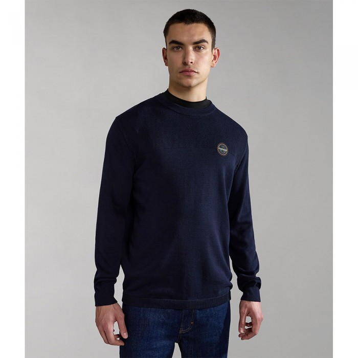 [해외]나파피리 크루넥 스웨터 Derri 140072718 Blue Marine