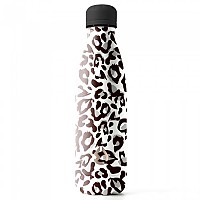 [해외]WATER REVOLUTION Leopard 500ml Thermos Bottle 4140314879 Black / White
