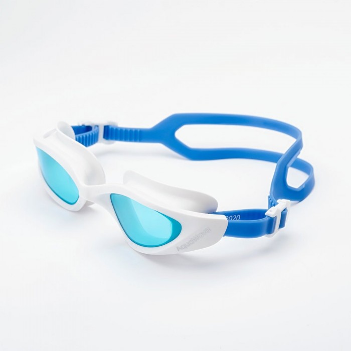 [해외]AQUAWAVE 수영 고글 Helm 6139785723 Blue / White / Blue