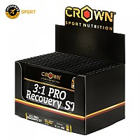 [해외]CROWN SPORT NUTRITION 향낭 상자 3:1 PRO Recovery 50g 8 단위 바닐라 6140367344 Black