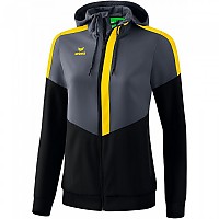 [해외]ERIMA Tracktop Squad 자켓 6138486213 Slate Grey / Black / Yellow