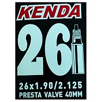 [해외]KENDA Presta 35 mm 내부 튜브 1140278938 Black