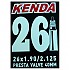 [해외]KENDA 내부 튜브 Presta 35 Mm 1140278938 Black