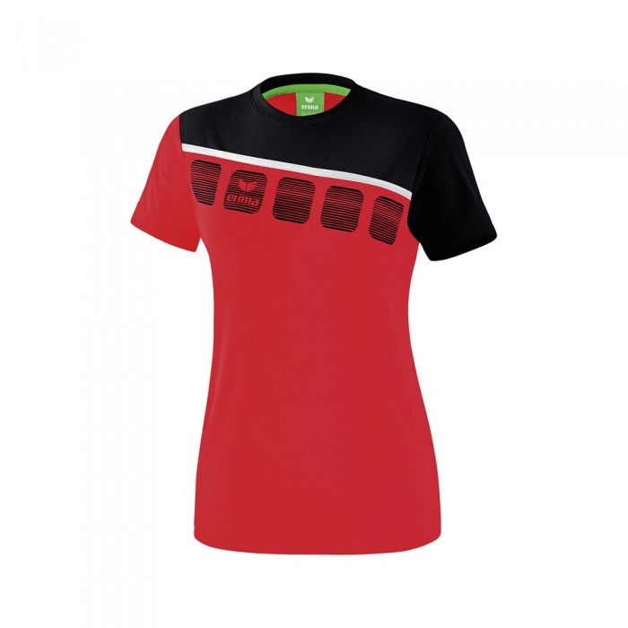 [해외]ERIMA 티셔츠 5-C 7138485714 Red / Black / White