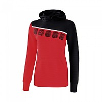 [해외]ERIMA 5-C 후드티 7138683151 Red / Black / White