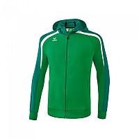 [해외]ERIMA Training Liga 2.0 Avec Hood 자켓 7138486688 Smaragd / Evergreen / White