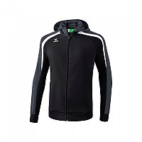 [해외]ERIMA Training Liga 2.0 Avec Hood 자켓 7138486699 Black / White / Dark Grey