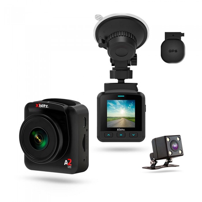 [해외]XBLITZ 카메라 Dash A2 GPS Dual 14140343625 Black